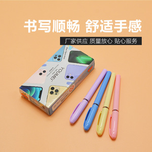 ปากกาเจลสีลูกกวาด 0.5 มม. หมึกสีดำ เปลือกพลาสติก ใช้ในสำนักงานโรงเรียน G-8025 - Product Image 5