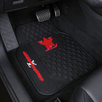 Tapis de sol universels en PVC imperméable, aiguilleté, ensemble complet de 5 pièces, épaisseur 10 mm, moulés par injection, toutes saisons pour voitures