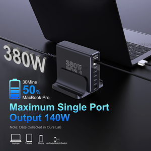 Led hiển thị 65W gan tường sạc KC CE 2 loại C chúng tôi EU Anh du lịch sạc USB-C QC pd3.0 mini xách tay nhanh chóng điện thoại di động sạc - Product Image 6