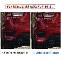Nouveaux feux arrière à LED rouges, feux de freinage, feux antibrouillard arrière décoratifs pour Mitsubishi ASX/RVR 20-21