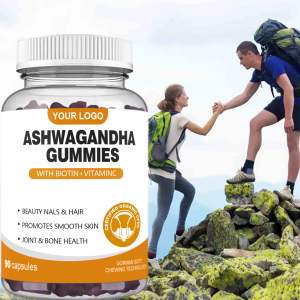 Herbal Supplement Organic Ashwagandha Oil Root Extract Gummy Ksm-66 Vegan Ashwagandha Gummies - Product Image 2