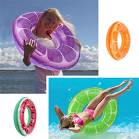 Groothandel Verdikte Opblaasbare Zwemband Watermeloenpatroon Kinder Zwemband Duurzaam PVC Zomer Waterspeelgoed voor Strand