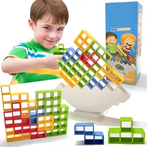 2024 Hot Selling Toys Russia Block Building Block Sets Two Kids Competition Block Toys Kids