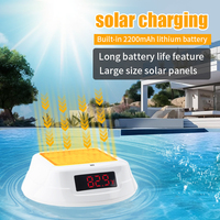 Kabelloses Digitales Pool-Thermometer-Empfängerset IP68 Wasserdicht LCD-Display USB-Betrieben Schwimmendes Design ABS-Material 433MHz