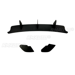Rear Bumper Diffuser Lip Spoiler Splitter Protector For Volkswagen Golf 6 MK6 GTI 2009-2013 Black Decoration Guard - Product Image 2