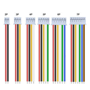SH1.0 Anschluss kabel 1,0mm Abstand 2-7 Pin Pure Copper Nylon Isolierung Elektronische Drohne Flugzeug Interner Anschluss anschluss - Product Image 2