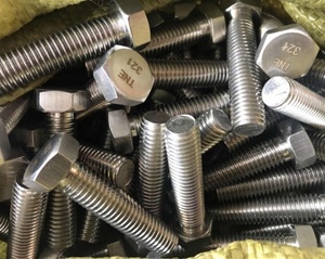 Tiges filetées intégrales résistantes à l'érosion en acier allié Hastelloy X N06002, matériau spécial OEM DIN 976 ASME B18.31.2, M4-M90, avec écrous - Product Image 6