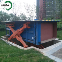 Solution clé en main pour équipement compacteur de déchets encastré RNKJ, station de traitement des déchets paysagers intelligente et personnalisable