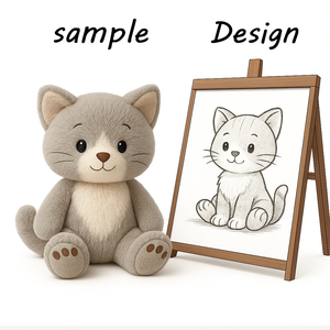 Caldo personalizzato peluche di simulazione cartone animato bambola peluche peluche peluche giocattoli animali per personaggi fanno la tua <span class=keywords><strong>dimensione</strong></span> personalizzata - Product Image 1