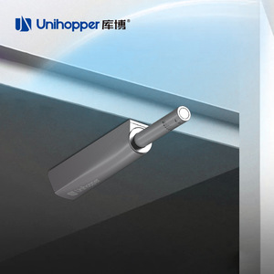 Dispositivo de rebote magnético de aleación de aluminio para puertas de armario, diseño minimalista, fácil operación - Product Image 4