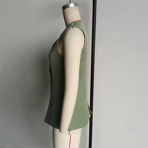 New Style Fashionable Commuting Slim Temperament Versatile Solid Color Slim Sleeveless Vest - Product Image 3
