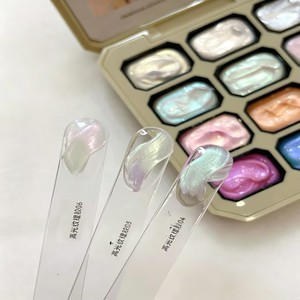 ขายตรงจากโรงงาน เจลทาเล็บยูวีเนื้อไหมออโรร่า 12 สี เงางามดุจฝัน - Product Image 1