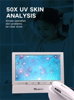 Nouveau système d'analyse numérique portable M906 pour le diagnostic du cuir chevelu et des cheveux, analyseur capillaire professionnel