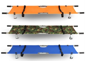 Camilla plegable multifuncional, cama de Metal grueso, equipo médico de emergencia, vehículo doméstico, aparatos de clínicas de diseño Simple - Product Image 6