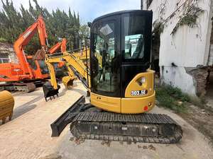 Miniexcavadora de Alto Rendimiento 2026 de 3.5 Toneladas, Cat 303.5 CR, Giro de Cola Cero, Orugas de Goma, Excavadora Pequeña, Envío Gratis, Precio de Fábrica - Product Image 1