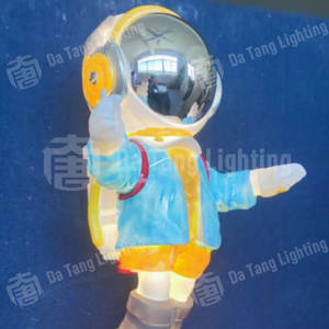 <b>Astronaut</b> Motif Led Decorative Lamp Ip65 Outdoor Theme Park Landscape <b>Lighting</b> For Festival Celebration - Product Image 6