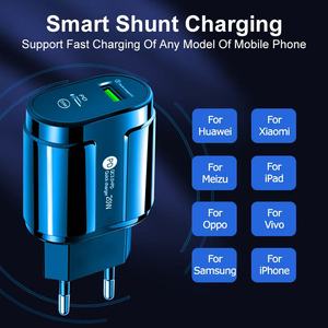 Caricabatterie per Telefono 20W Best Seller QC3.0 Tipo C USB Caricatore da Muro Presa US/EU Ricarica Rapida Adattatore di Alimentazione USB-C per <span class=keywords><strong>iPhone</strong></span> 15 16 17 - Product Image 5