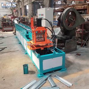 LMS เครื่องม้วนชัตเตอร์ลูกกลิ้งอัตโนมัติ<span class=keywords><strong>ประตู</strong></span>ม้วนโลหะขึ้นรูปด้วยส่วนประกอบหลักของเกียร์แบริ่งมอเตอร์ - Product Image 1