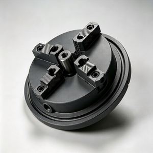 Mandril de Torno CNC de 4 Mordazas de Alta Precisión, Mandril Autocentrante de Acero Inoxidable para Mecanizado de Metales, Accesorio de Sujeción para Trabajos de Mecanizado - Product Image 3