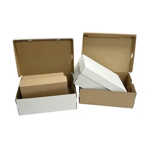 도매 사용자 정의 종이 우편물 미니 신발 상자 골판지 재활용 판지 패키지 신발 포장 상자