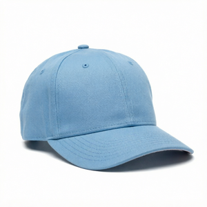 Gorra de Béisbol Roja 100% Algodón, Ajustable con Hebilla, 6 Paneles, Visera Curva, Estilo Casual Deportivo para Adultos - Product Image 1