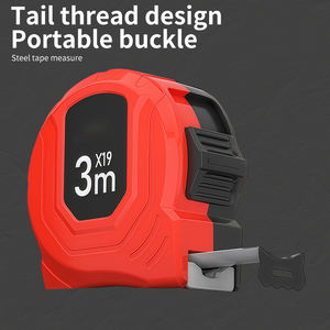 Mini reglas de cinta de estilo de gama alta 5M 7,5 m 10m Medición métrica de precisión Medidor de anillo de acero inoxidable resistente al desgaste Plástico - Product Image 5