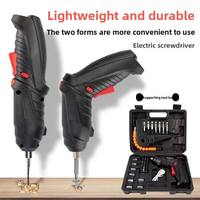 Perceuse-visseuse électrique sans fil rechargeable de qualité industrielle, pliable, avec batterie au lithium, couple maximal de 3,5 Nm, pour usage domestique et bricolage