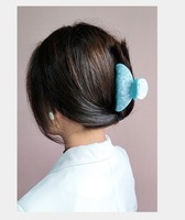 Pinces à cheveux de style coréen tendance, motif vague d'eau, dégradé doux, design simple, pinces à cheveux personnalisées pour femmes