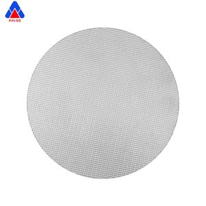 Disque filtrant en feutre de fibres multicouche en acier inoxydable 304/316 fritté personnalisé Huahang, filtre à air haute performance en métal fritté poreux - Product Image 4