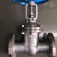 Katup Gerbang Harga Terbaik 304 Stainless Steel 10 Inch Kelas 150 Flanged RF Tersedia