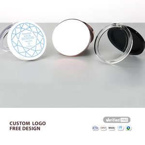 Envase Personalizable con Logotipo, Tamaño y Color a Elección para <span class=keywords><strong>Herramientas</strong></span> de Maquillaje Versátiles, Materiales Reciclados, Transparente, Rosa, Vacío, para Sombra de Ojos y Crema Facial - Product Image 1