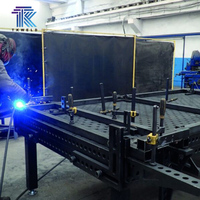 Station de soudage robotisée 3D 2D TKweld D16 D28 0,5 mm, nitrurée au plasma, certifiée CE, système d'équipement de soudage, nouveau PLC inclus
