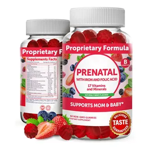 Prenatal Formula Supplement for Women Supporting Bone Health and Fetal Development Prenatal Folic Acid Gummies