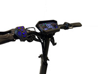 Scooter Eléctrico Plegable Todoterreno de 10 Pulgadas, 1200W, Alta Velocidad, Arranque NFC, Batería de Litio de 21AH, Resistente al Agua, Venta al Por Mayor