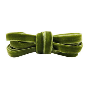 Lacets plats double face en daim de 10 mm de longueur personnalisée avec embouts métalliques pour chaussures de skateboard, baskets, chaussures décontractées et chaussures en toile - Product Image 5