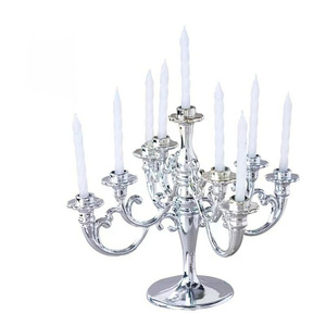 Adornos para Velas de Pastel de Cumpleaños, Decoraciones de Candelabros Retro Europeos y Americanos de Plástico, Suministros Decorativos para Postres - Product Image 4