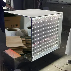 Üretici bira açık işareti Led çift taraflı kaydırma ışık kutusu ışık kutusu fotoğraf reklam çerçevesi alışveriş sepeti için