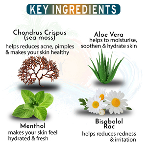 Etiqueta privada Etiqueta vegana Sea Breeze Face Wash Blanqueamiento Limpiador facial con cepillo de silicona para hombres - Product Image 4