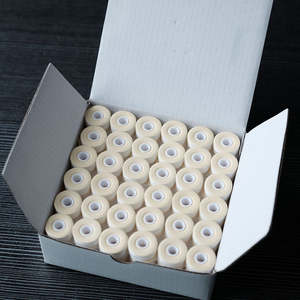 Kualitas tinggi gaya L sisi kertas sebelum luka benang Bobbin 75D/2 100% poliester ketahanan tinggi kumparan pra-luka - Product Image 3