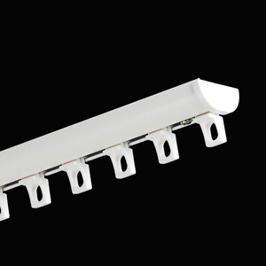 <span class=keywords><strong>Rail</strong></span> de transport de clips coulissants en plastique lisse facile à assembler <span class=keywords><strong>pour</strong></span> stores enrouleurs - Product Image 5