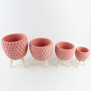 Macetas de jardín urbanas con logotipo personalizado de Venta caliente <span class=keywords><strong>maceta</strong></span> de cemento de decoración popular para el hogar con color opcional - Product Image 1