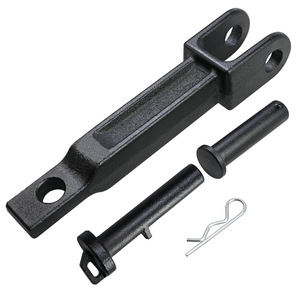 A20-6014 Gancho de Remolque Individual de Acero Negro con Cadena para Accesorios de Camiones Peterbilt - Product Image 5