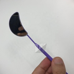 Espejo de extensión de pestañas cuadrado grande personalizado al por mayor alta calidad orquídea púrpura Acero inoxidable belleza Uso sostenible ceja - Product Image 4