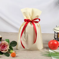 Sacs d'emballage de cordon de Noël en plastique recyclables pour montres colliers pierres précieuses anneaux de lunettes-pour l'emballage cadeau de vacances