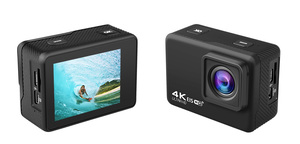Ausek กล้องแอคชั่นสำหรับเล่นกีฬาความละเอียด HD Wi-Fi 60fps 4K พร้อมอุปกรณ์เสริม - Product Image 4