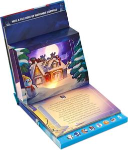 Libro emergente grabable La noche antes de Navidad con luces Regalo de sonido para niños y <span class=keywords><strong>nietos</strong></span> - Product Image 5