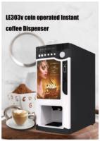 Distributeur automatique de café instantané rapide avec paiement par pièces