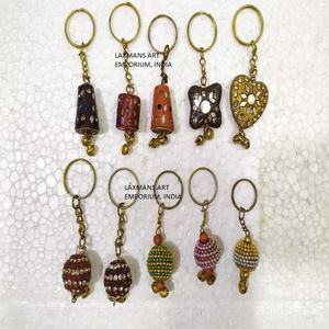 Lacwork porte-clés de l'Inde paillettes porte-clés décoratif porte-clés fait main - Product Image 1