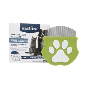 Set di Spazzole e Pettini in Plastica Personalizzabili con Logo per Animali Domestici, Pettine Dettagliato per Viso, Rimuove Pulci, Forfora e Nodi, per la Toelettatura di Cani e <span class=keywords><strong>Gatti</strong></span> - Product Image 4