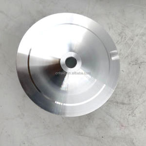 Rueda de Compresor S100-EFR 59.84/76.00mm 1167-123-2000 Mejorada con 6+6 Aspas de Alto Rendimiento en Billet/Fresado/Aluminio 2618 para EFR6758 1 - Product Image 3